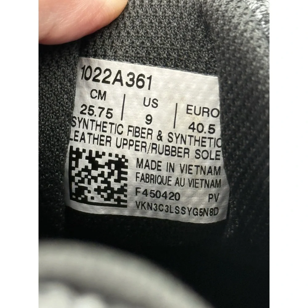 ASICS Gel-Quantum 90 Athletic Running Shoes Women's 9 Gray Black Lace Comfort